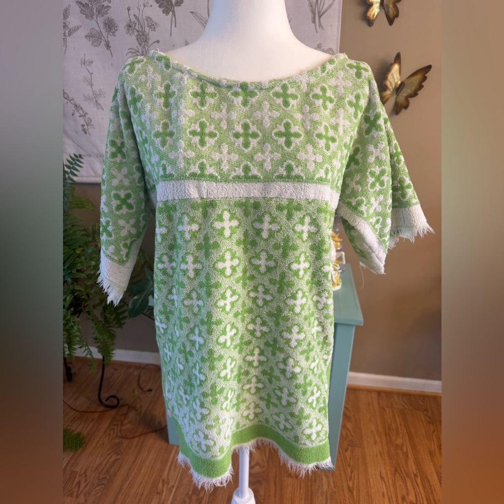 Vintage Handmade Towel Top. OOAK